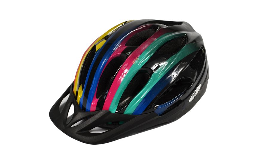 Шлем велосипедный "GOOD BIKE" M 56-58 см разноцветный 88854/2-IS фото
