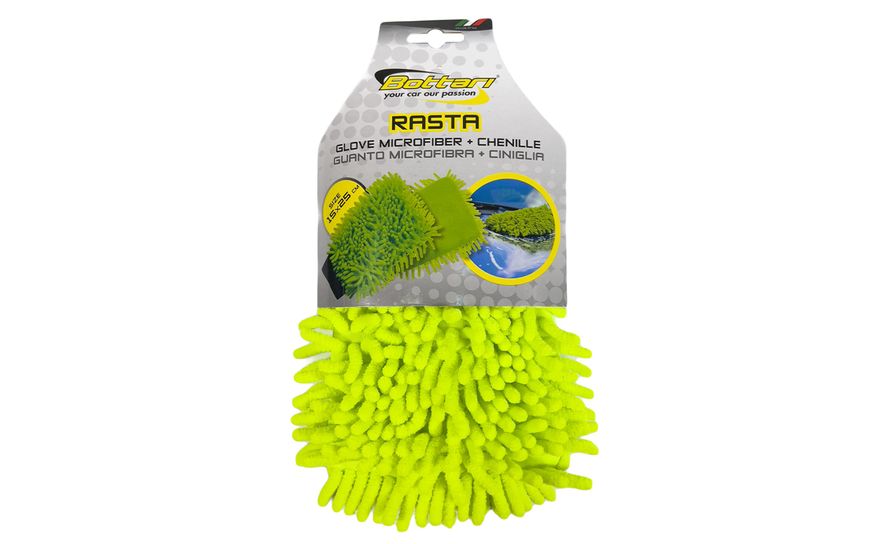 Перчатка для мытья авто микрофибра "RASTA" 25х15см 32273-IS фото