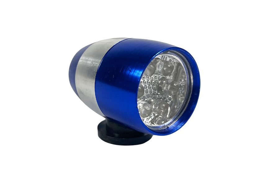 Фонарик на батарейках светодиодный 6 LED "ANT" синий 92316B-IS фото