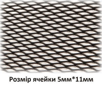 Решетка радиаторная декоративная-защитная 100х20см №3 в упаковке 151-102-3-К фото