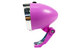 Фонарь велосипедный передний 3 LED "RETRO STYLE" розовый 94315P-IS фото 4