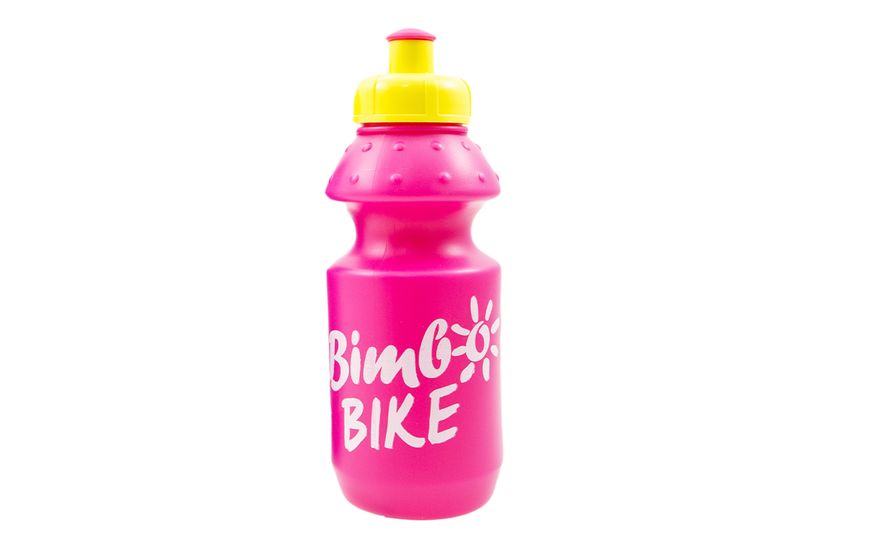 Велосипедная фляга 350 мл "BIMBO BIKE" розовая 90949P-IS фото