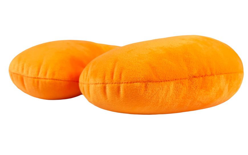 Подушка подголовник для путешествий оранжевая "MARTIN BROWN" 30х30см 79003O-IS фото