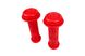 Грипсы руля резиновые 110 мм красные "PUPPY" 2 шт. 90053R-IS фото 4