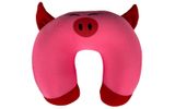 Подушка подголовник для путешествий детская розовая "MARTIN BROWN" 24х24см 79001P-IS фото