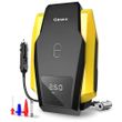 Автокомпресор GEMIX Model G black/yellow поршневий з сумкою, цифровий манометр, функція AUTOSTOP, ліхтарик, 35 л/хв