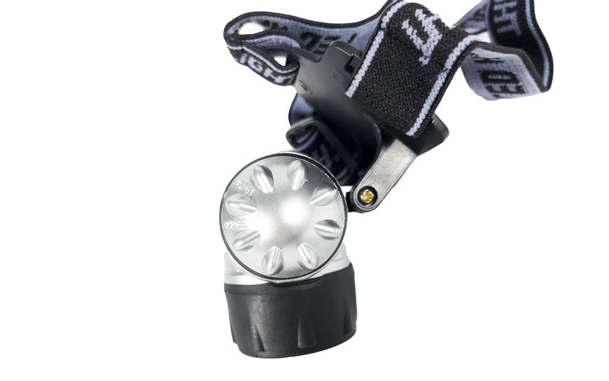 Фонарь налобный светодиодный 7 LED "GOOD BIKE" на батарейках водозащитный 92303-IS 92303-IS фото