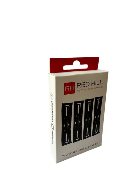 Атомобильные рамки-невидимки RedHill комплект на одно авто прозрачные (24-054-IS) 24-054-IS фото