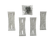Атомобильные рамки-невидимки RedHill комплект на одно авто прозрачные (24-054-IS) 24-054-IS фото 4