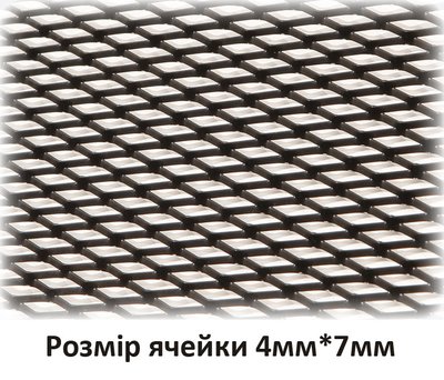 Решетка радиаторная декоративно-защитная 100х30см №2 в упаковке 151-103-2-К фото