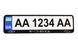 Рамка номерного знака пластик с объемными буквами Ford 52х13,5х2 см (2шт) 24-004 фото 2